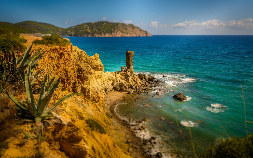 K&uuml;ste auf Ibiza 
